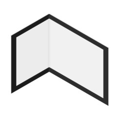 Sklo 4x477,5/307x402 W 90 KV HEAT R/L 2G S 50.44.33.13    